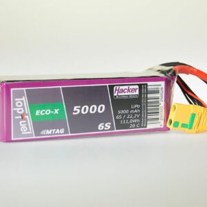 TopFuel LiPo 20C ECO-X 5000mAh 6S MTAG